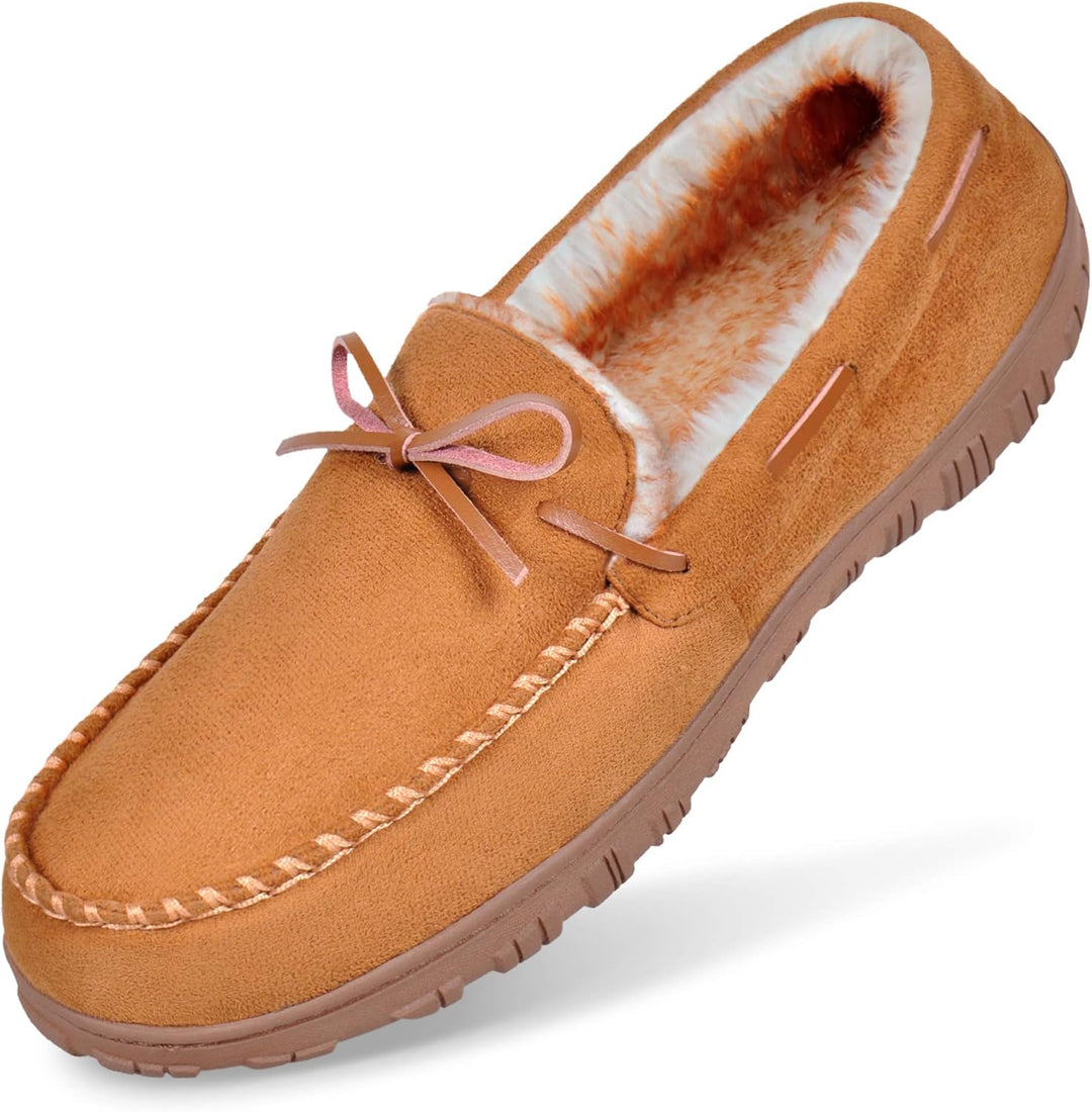 Comfortable Men's Slippers - David-Light Brown-8.5-State of Style