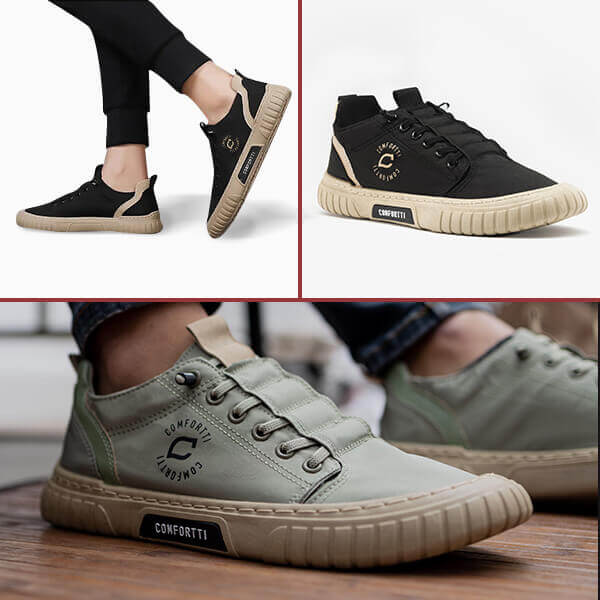 Comfortable Men's Sneaker – Daan-Black-6-State of Style