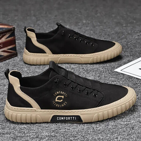 Comfortable Men's Sneaker – Daan-Black-6-State of Style