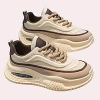 Comfortable Men's Sneakers - Noah-Beige-6-State of Style