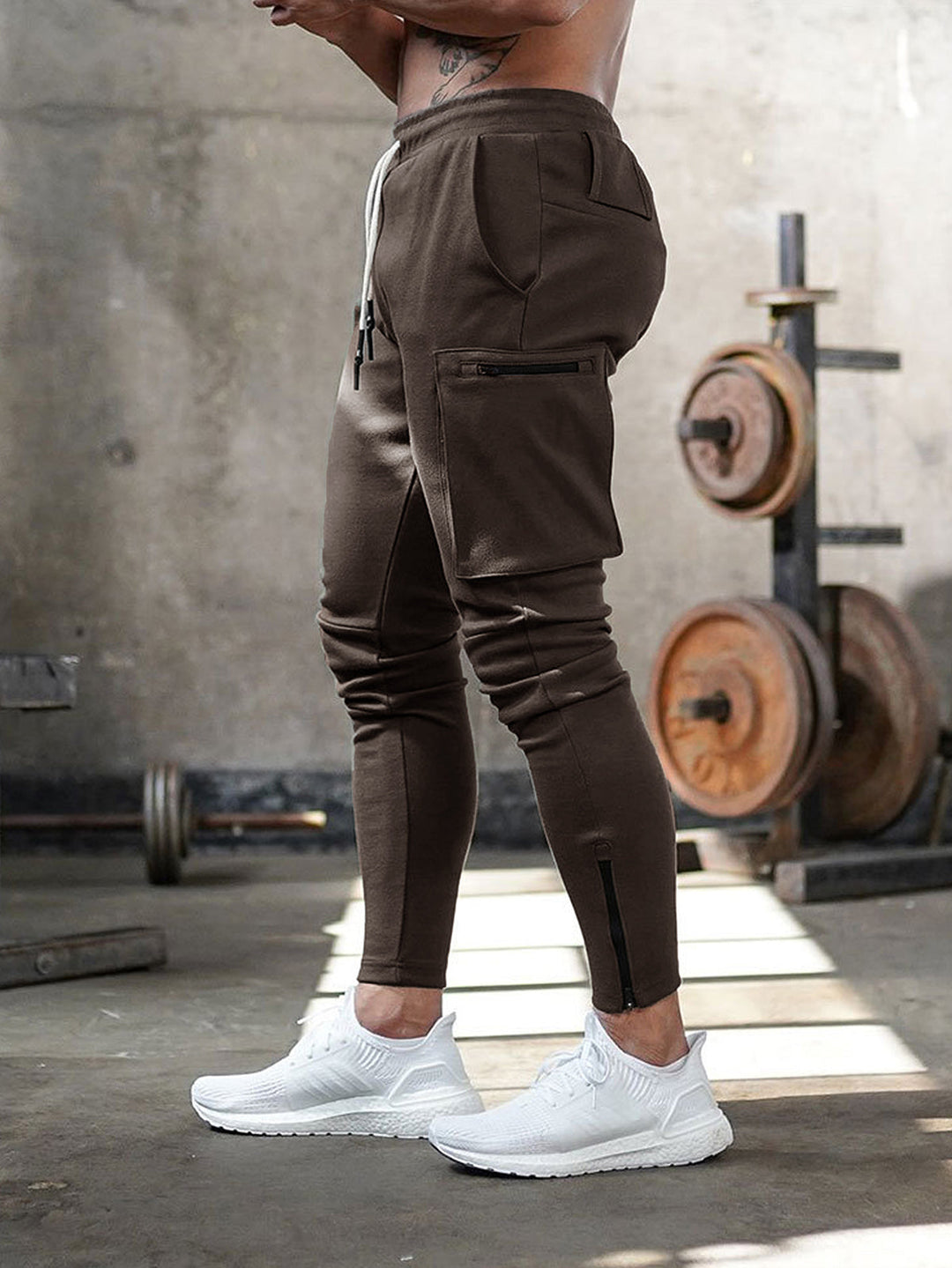 Comfortable Men's Sports Trousers - Max-Grey-S-State of Style
