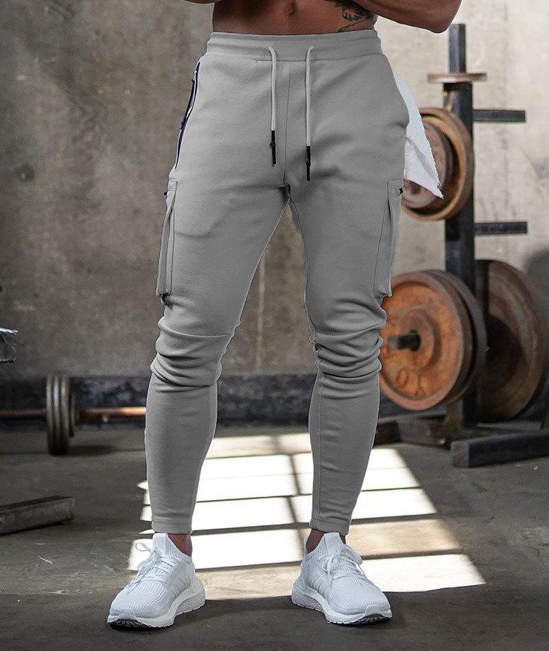 Comfortable Men's Sports Trousers - Max-Grey-S-State of Style