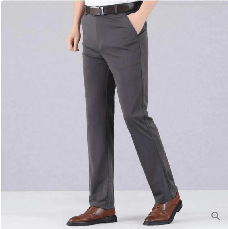 Comfortable Men's Stretch Trousers - Oliver-Blue-29-State of Style