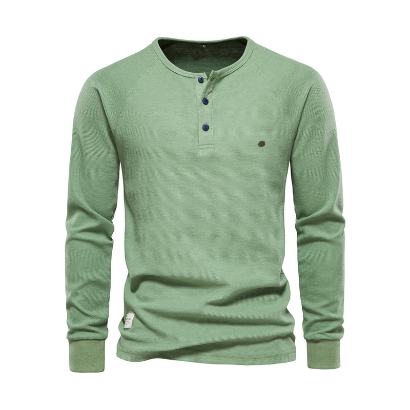 Comfortable Men's Sweater - Arvid-Green-S-State of Style
