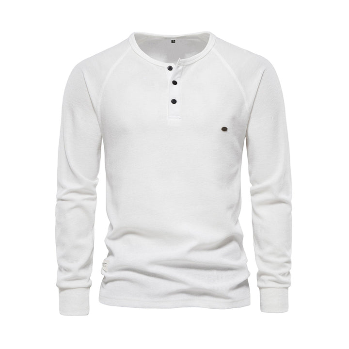 Comfortable Men's Sweater - Arvid-White-S-State of Style