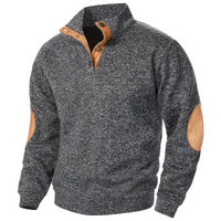 Comfortable Men's Sweater - Lars-Dark Grey-S-State of Style