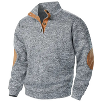 Comfortable Men's Sweater - Lars-Light Grey-S-State of Style