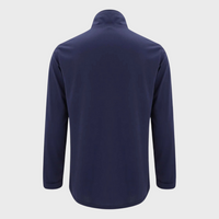 Comfortable Men's Sweater with Zip and Low Collar - Sven-Black-S-State of Style