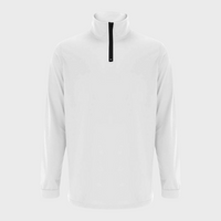 Comfortable Men's Sweater with Zip and Low Collar - Sven-Black-S-State of Style