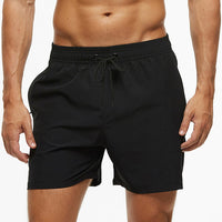 Comfortable Men's Swimming Shorts – Jace-Black-S-State of Style