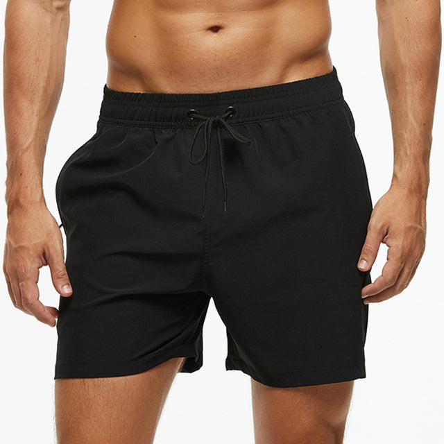 Comfortable Men's Swimming Shorts – Jace-Black-S-State of Style