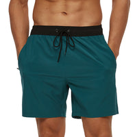 Comfortable Men's Swimming Shorts – Jace-Blue-green-S-State of Style