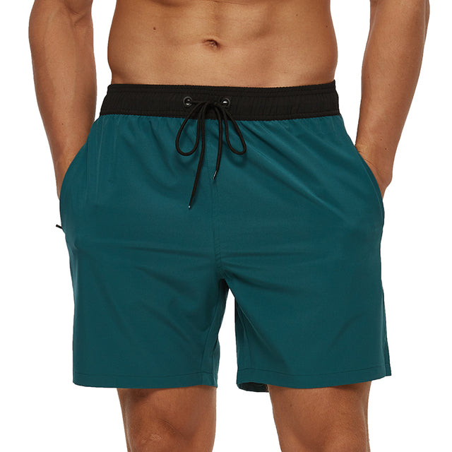 Comfortable Men's Swimming Shorts – Jace-Blue-green-S-State of Style