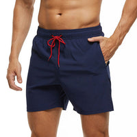 Comfortable Men's Swimming Shorts – Jace-Dark blue-S-State of Style
