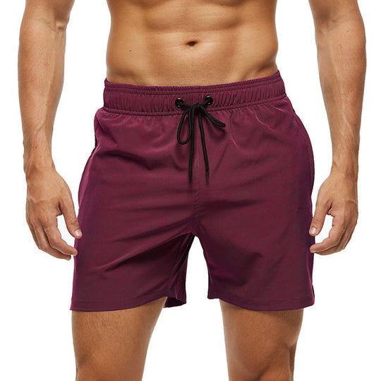 Comfortable Men's Swimming Shorts – Jace-Red-S-State of Style