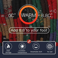 Comfortable Men’s Thermal Socks (5 Pairs) - Kevin-Multicoloured 1-State of Style