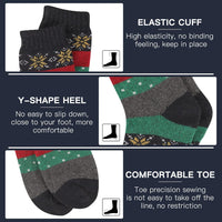 Comfortable Men’s Thermal Socks (5 Pairs) - Kevin-Multicoloured 1-State of Style