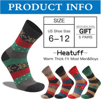 Comfortable Men’s Thermal Socks (5 Pairs) - Kevin-Multicoloured 1-State of Style