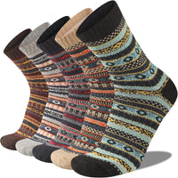 Comfortable Men’s Thermal Socks (5 Pairs) - Kevin-Multicoloured 1-State of Style