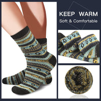 Comfortable Men’s Thermal Socks (5 Pairs) - Kevin-Multicoloured 1-State of Style