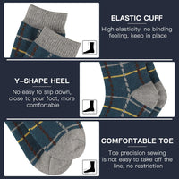 Comfortable Men’s Thermal Socks (5 Pairs) - Kevin-Multicoloured 1-State of Style