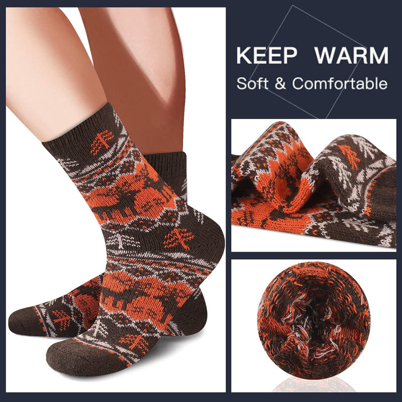 Comfortable Men’s Thermal Socks (5 Pairs) - Kevin-Multicoloured 1-State of Style