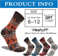 Comfortable Men’s Thermal Socks (5 Pairs) - Kevin-Multicoloured 1-State of Style