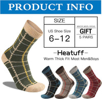 Comfortable Men’s Thermal Socks (5 Pairs) - Kevin-Multicoloured 1-State of Style