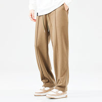 Comfortable Men's Track Pants - Liam-Khaki-L-State of Style