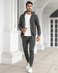 Comfortable Men's Tracksuit - Jamie-Green-S-State of Style