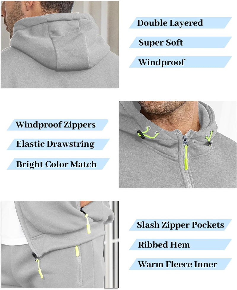 Comfortable Men's Tracksuit - Jamie-Green-S-State of Style