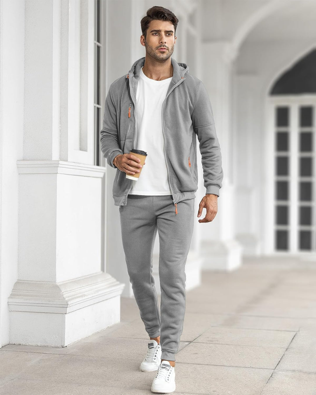 Comfortable Men's Tracksuit - Jamie-Green-S-State of Style
