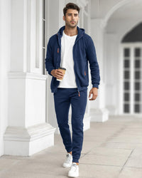 Comfortable Men's Tracksuit - Jamie-Green-S-State of Style