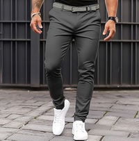 Comfortable Men's Trousers - Elias-Dark Grey-S-State of Style
