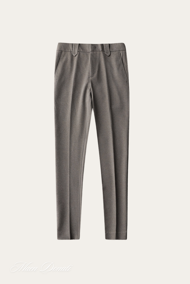 Comfortable Men's Trousers - Oliver-Light Grey-29-State of Style