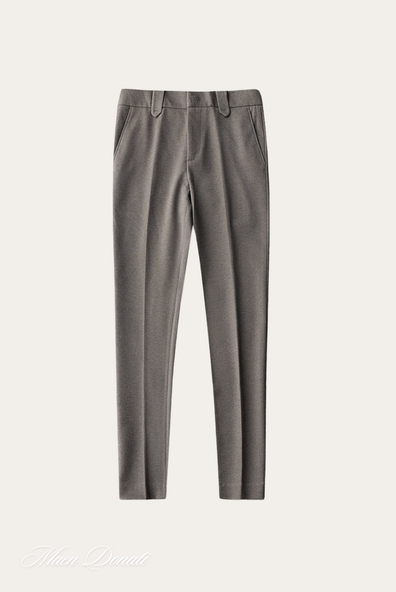 Comfortable Men's Trousers - Oliver-Light Grey-29-State of Style