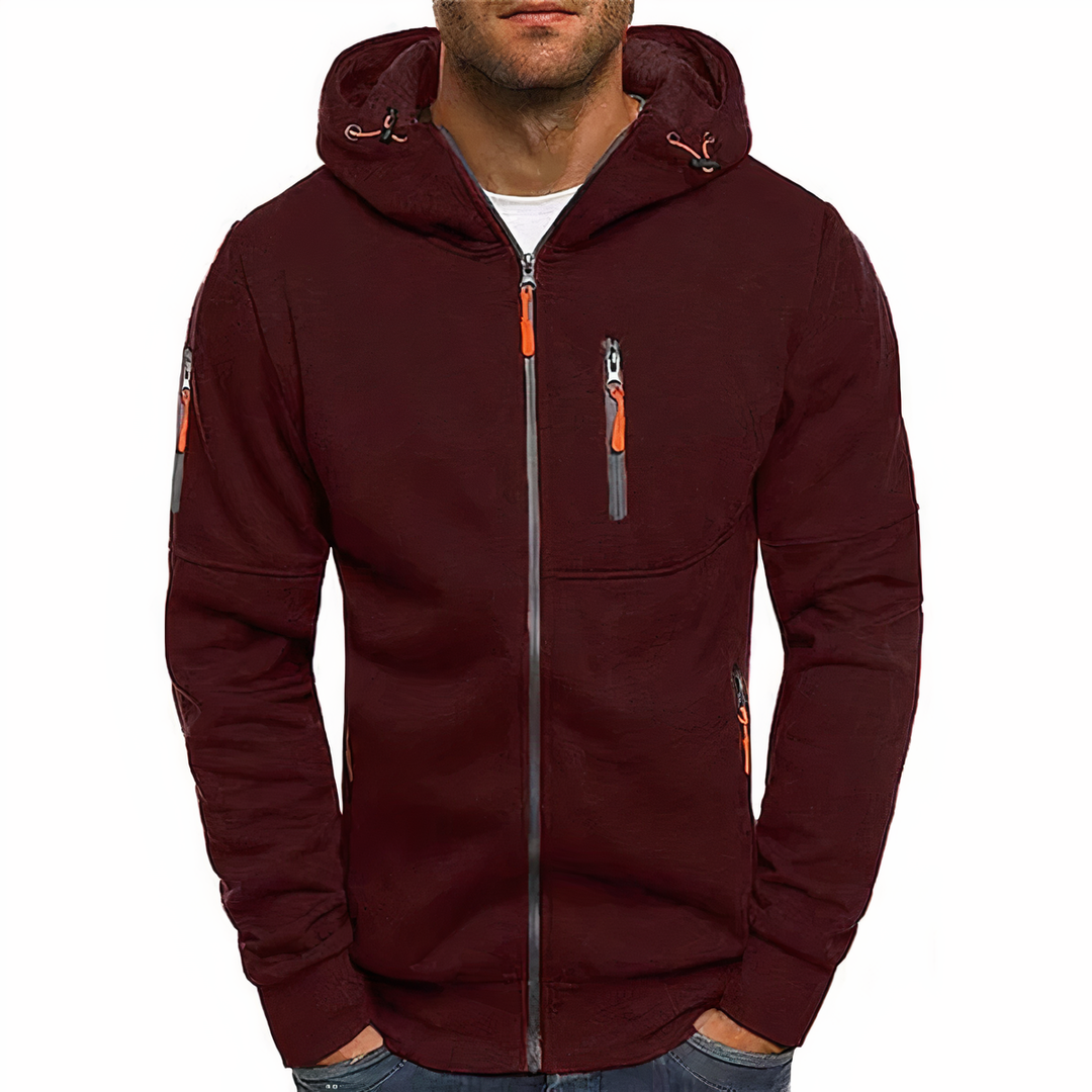 Comfortable Men's Vest - Finn-Burgundy-XS-State of Style