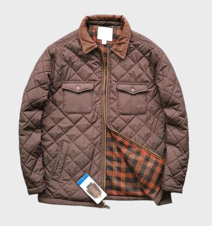 Comfortable Men's Winter Jacket - Liam-Brown-M-State of Style