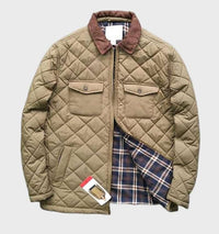 Comfortable Men's Winter Jacket - Liam-Olive Green-M-State of Style