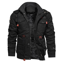 Comfortable Men's Winter Jacket – Logan-Black-S-State of Style