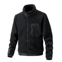 Comfortable Men's Wool Coat - Thomas-Black-M-State of Style