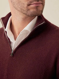 Comfortable Men's Zip-up Sweater - Lucas-Black-S-State of Style