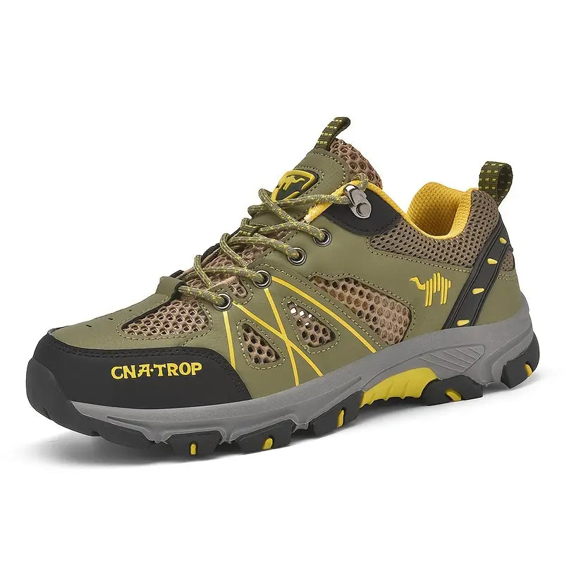 Comfortable Mountain Shoes - SummitPro-Khaki-6.5-State of Style