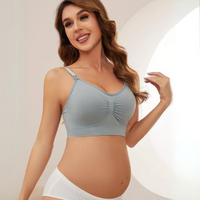 Comfortable Nursing Bra (Set of 3) – MomEase-Grey Beige Black-M-State of Style