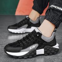 Comfortable Orthopaedic Men’s Sneakers - Valor-Black-6-State of Style