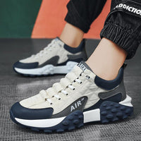 Comfortable Orthopaedic Men’s Sneakers - Valor-Black-6-State of Style