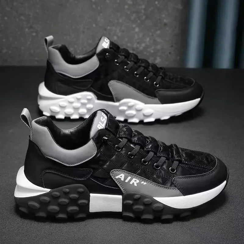 Comfortable Orthopaedic Men’s Sneakers - Valor-Black-6-State of Style