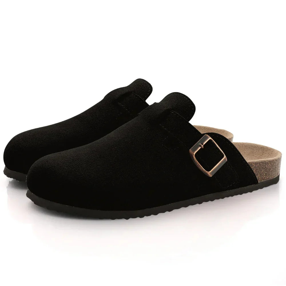 Comfortable Orthopaedic Slippers | Support and Style for All Day-Black-3.5-State of Style