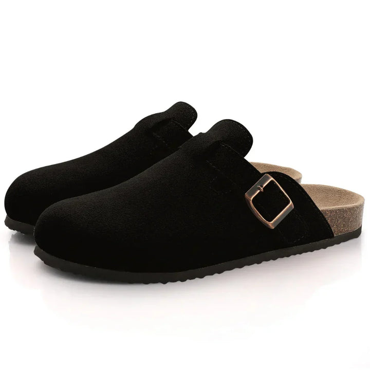 Comfortable Orthopaedic Slippers | Support and Style for All Day-Black-3.5-State of Style