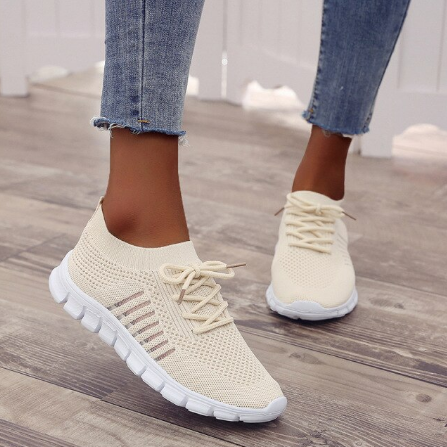 Comfortable Orthopaedic Sneakers-Beige-3.0-State of Style